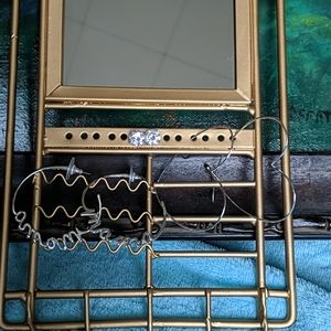 Set of three earrings